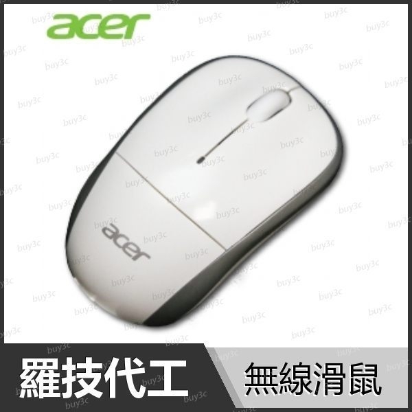 acer 無線行動滑鼠 M-R0028 羅技代工 M215樣式 無線滑鼠 白