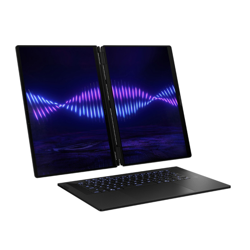 華碩 ASUS ROG Zephyrus Duo 16 GX651AX-0022B386H-NBLO 星曜灰【Ultra 9 386H/64G/RTX 5090 24G/2TB SSD/3K/OLED/120Hz/Win11】16吋 AI西風之神雙觸控螢幕電競筆電