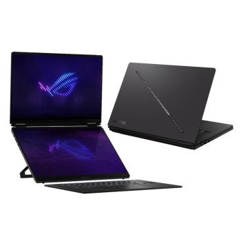 華碩 ASUS ROG Zephyrus Duo 16 GX651AX-0022B386H-NBLO 星曜灰【Ultra 9 386H/64G/RTX 5090 24G/2TB SSD/3K/OLED/120Hz/Win11】16吋 AI西風之神雙觸控螢幕電競筆電