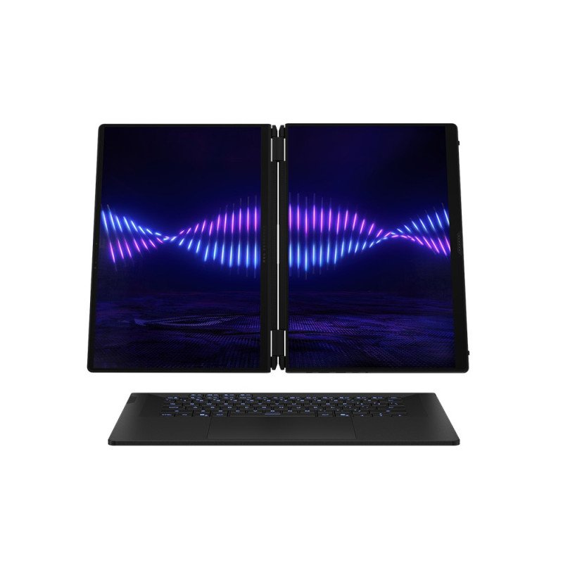 華碩 ASUS ROG Zephyrus Duo 16 GX651AX-0022B386H-NBLO 星曜灰【Ultra 9 386H/64G/RTX 5090 24G/2TB SSD/3K/OLED/120Hz/Win11】16吋 AI西風之神雙觸控螢幕電競筆電