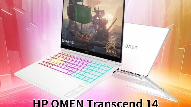 【天使白，惡魔心】HP OMEN Transcend 14 開箱：顛覆你對輕薄電競的想像