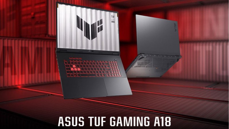 開箱『 ASUS TUF GAMING A18 FA808UM 御鐵灰』開箱分享