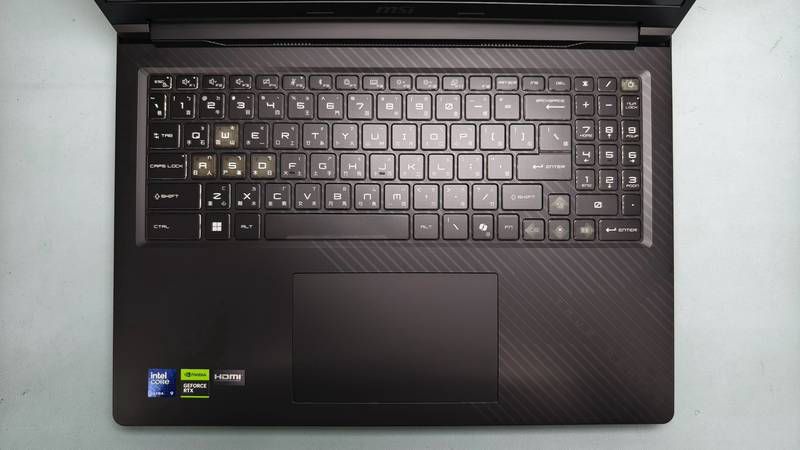 MSI Raider 16 HX B2WI-025TW RGB 電競鍵盤